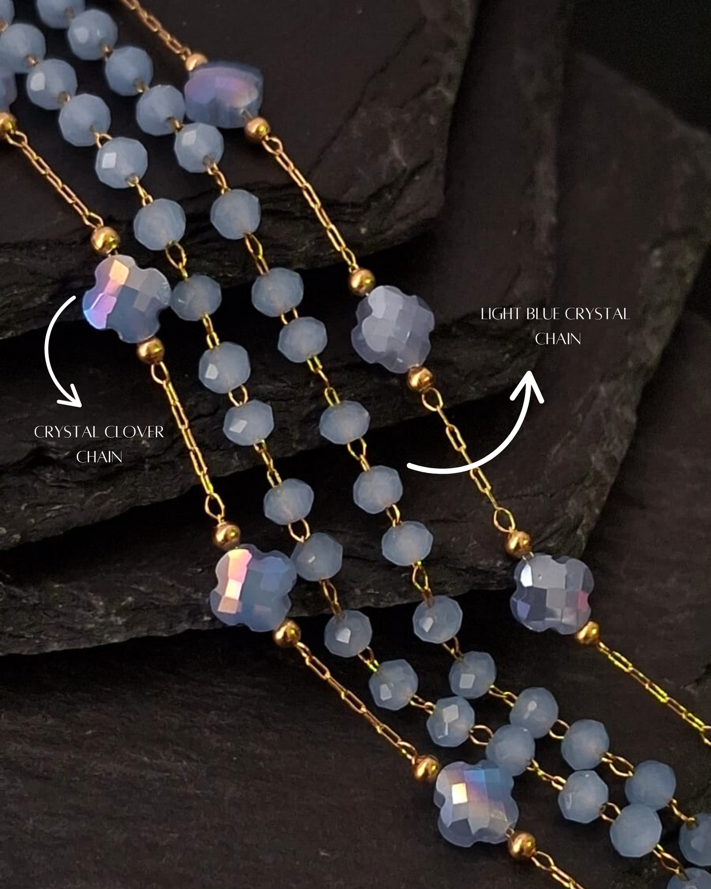 Crystal Beaded Chain