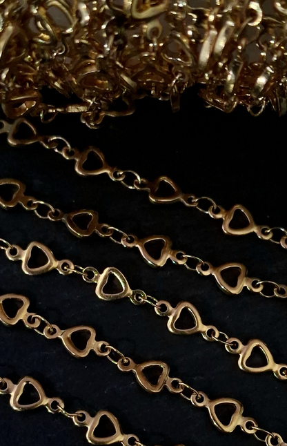 Thick Open Heart chain