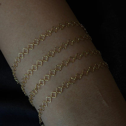 Clover Ring Chain