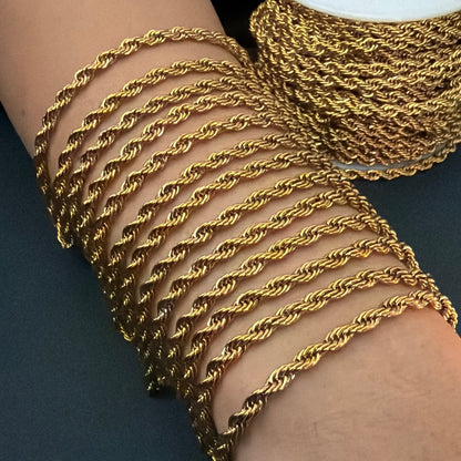 4mm Large Rope Chain