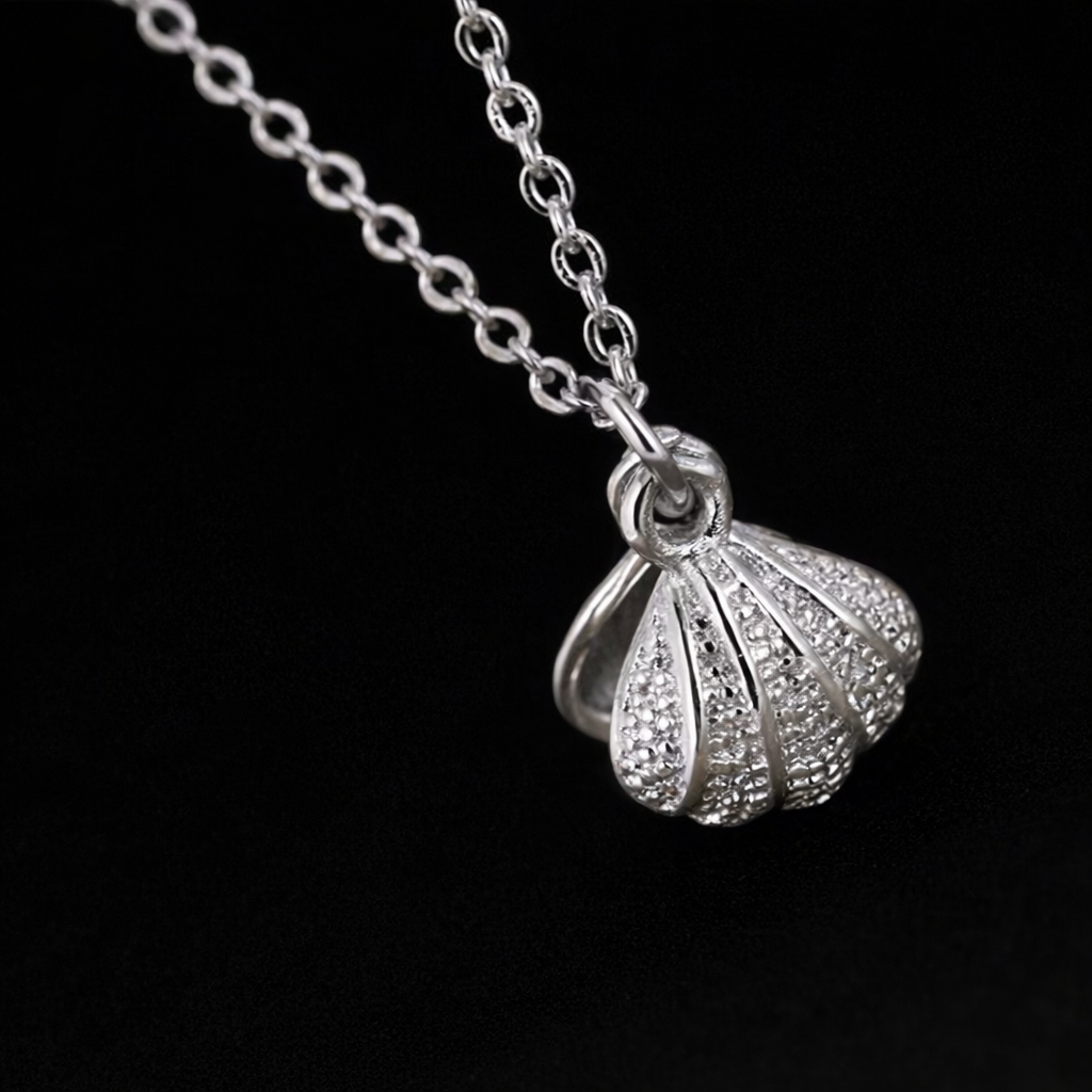 Pearl In Shell - Finished Necklace