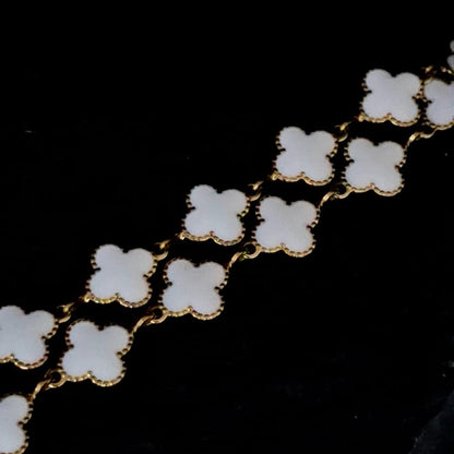 Enamel Clover Chain
