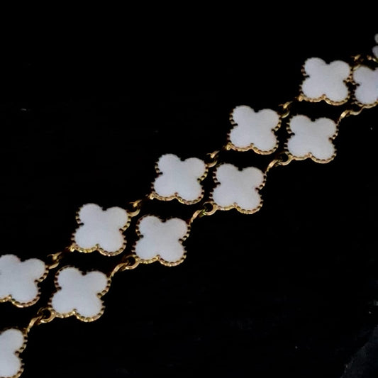 Enamel Clover Chain