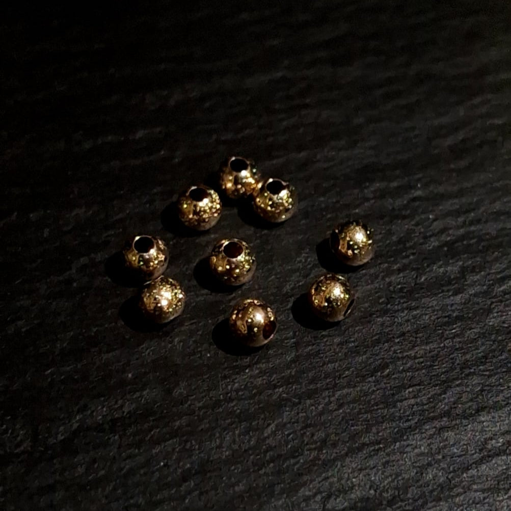 Frosted Spacer Beads
