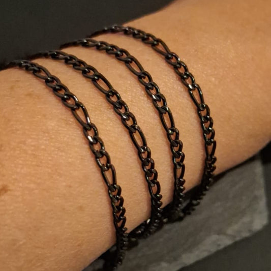 Black Figaro Chain