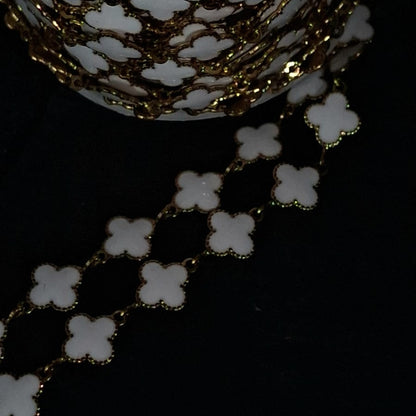 Enamel Clover Chain