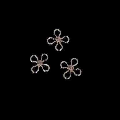 Flower Zircon Connector