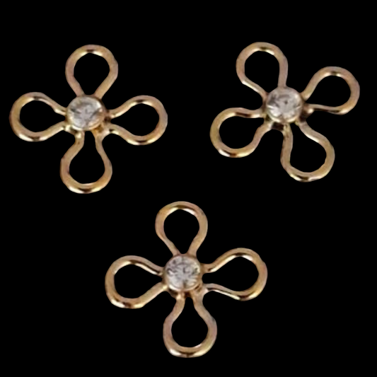 Flower Zircon Connector