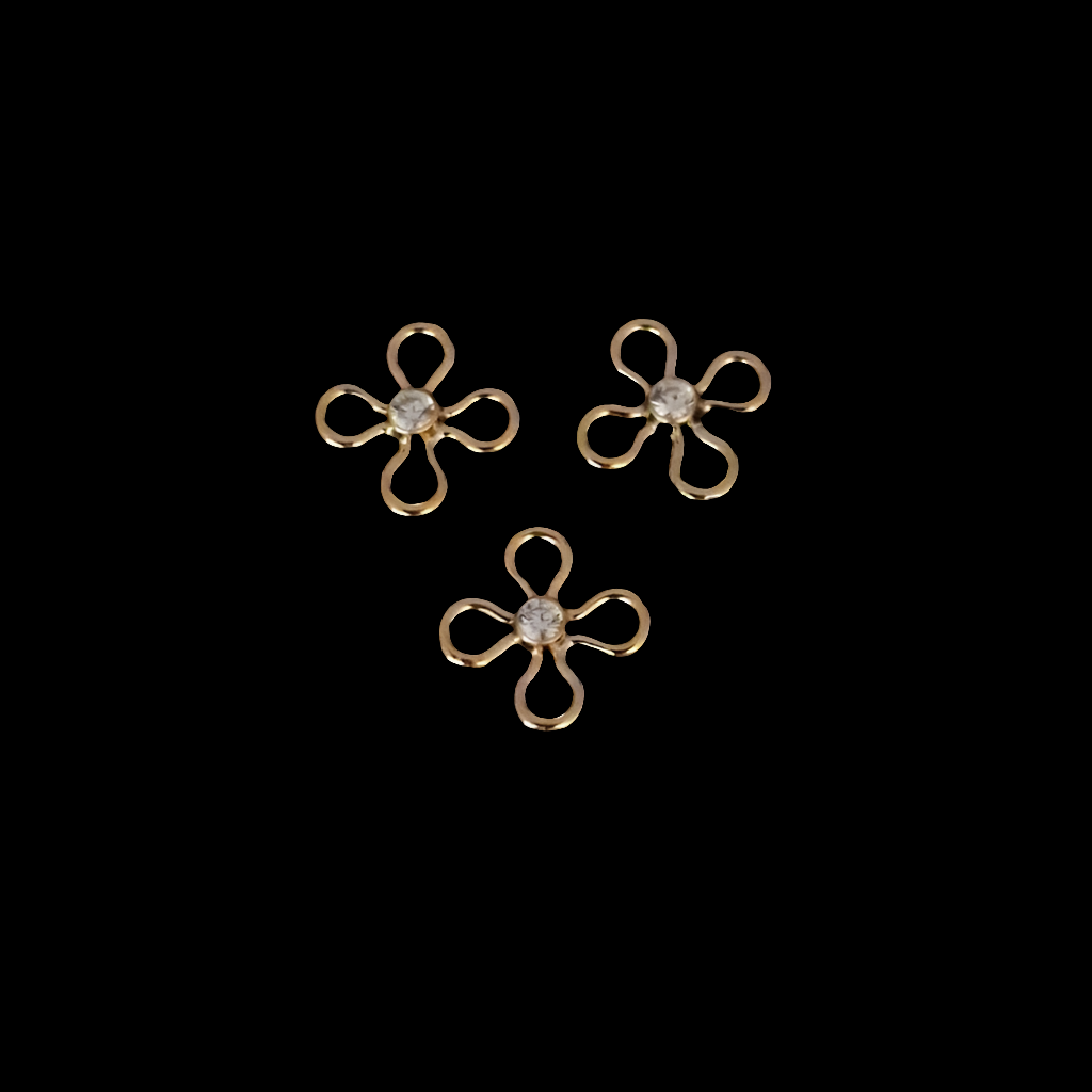 Flower Zircon Connector
