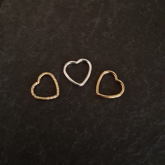 Heart Ring Connectors