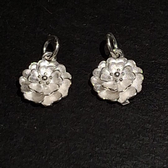 Large Camellia Flower Pendant