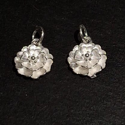 Large Camellia Flower Pendant