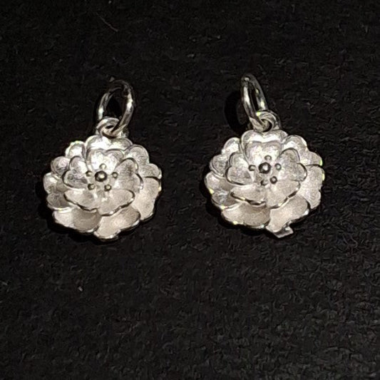 Large Camellia Flower Pendant