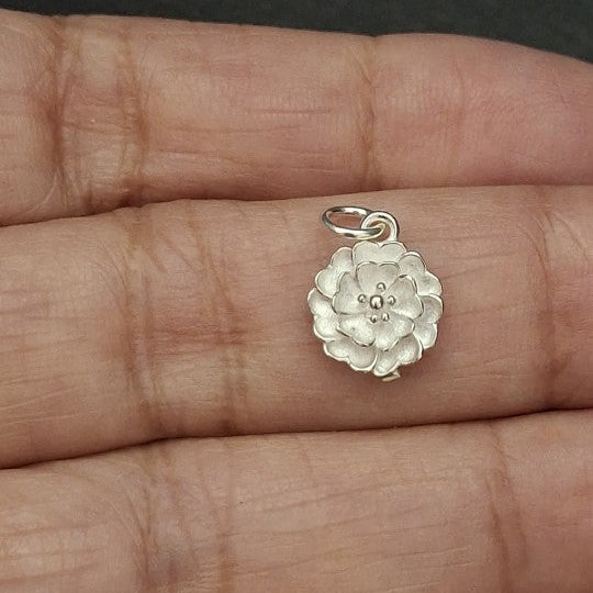 Large Camellia Flower Pendant