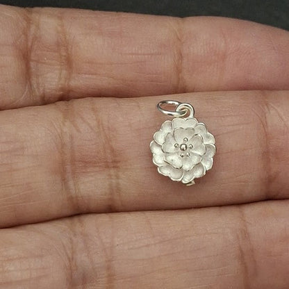 Large Camellia Flower Pendant