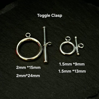 Toggle Ring & Bar  Clasp