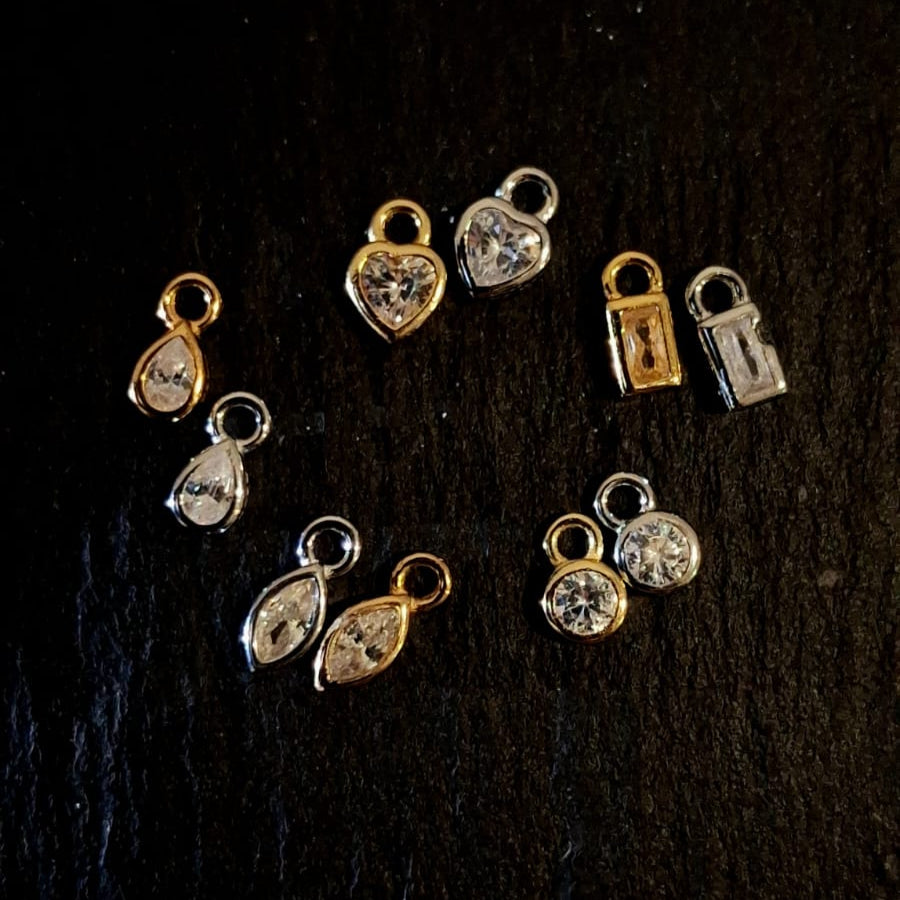 Zircon Dangling Drop Pendant