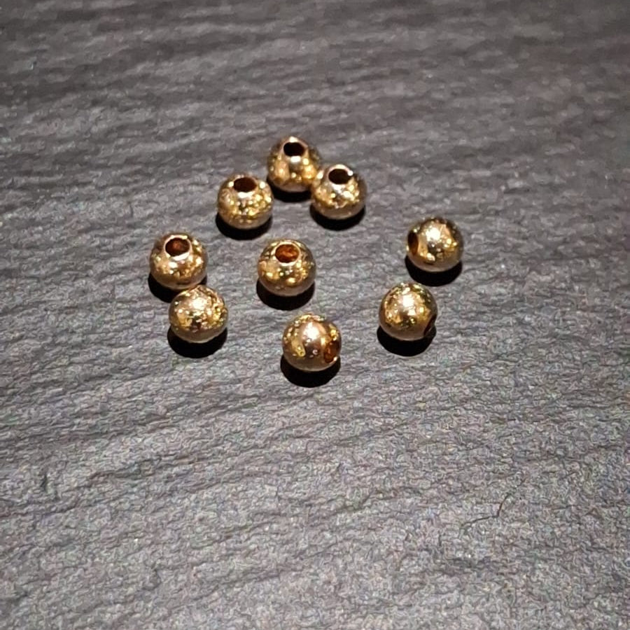 Frosted Spacer Beads