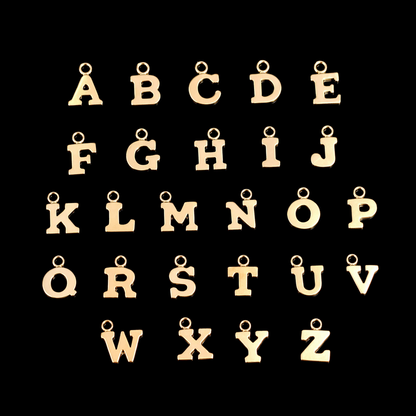 Initial Letter Pendants