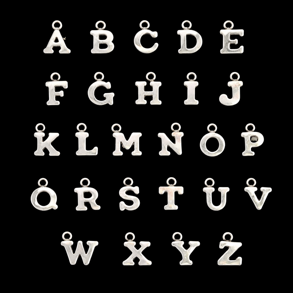 Initial Letter Pendants