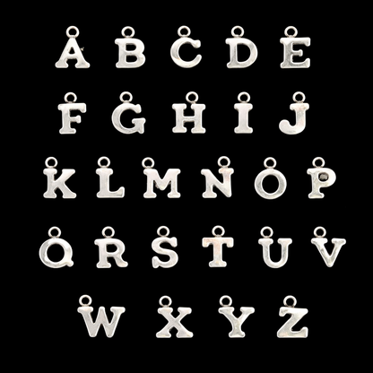 Initial Letter Pendants