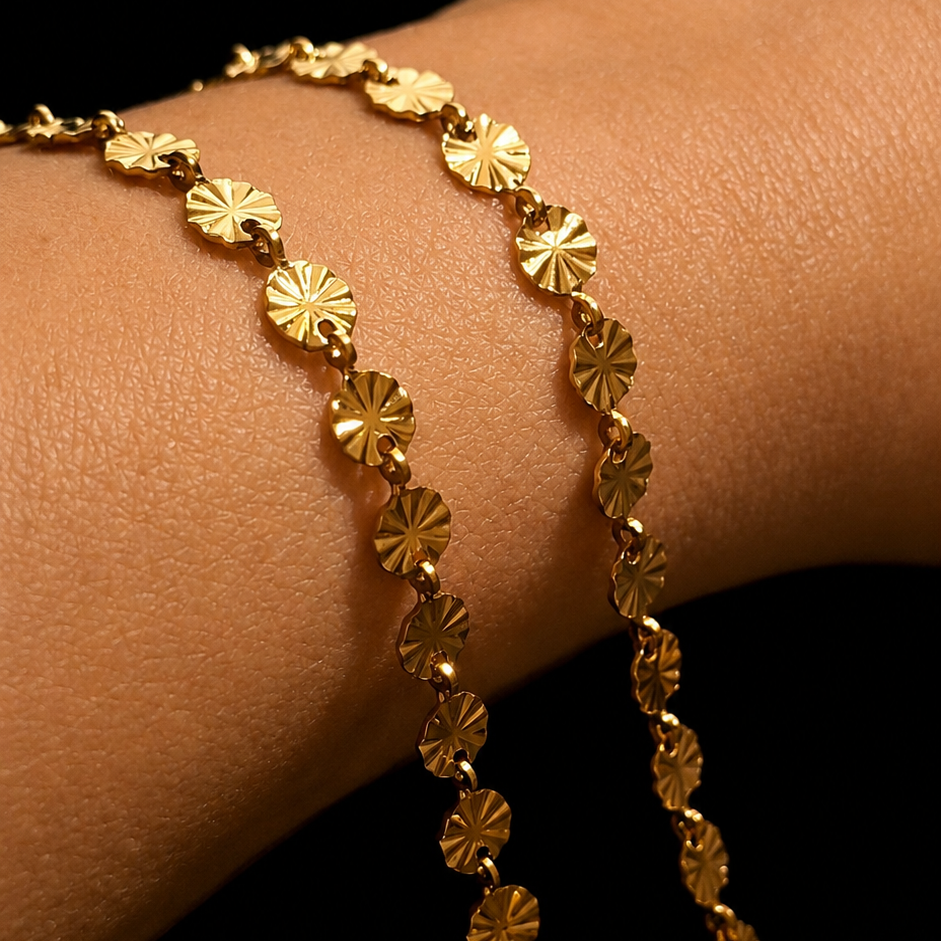 Sunburst Disc Chain