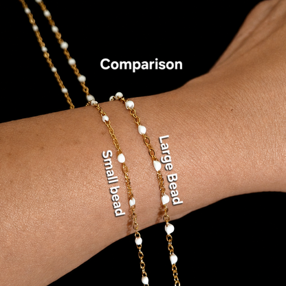 Large Enamel Bead Chain