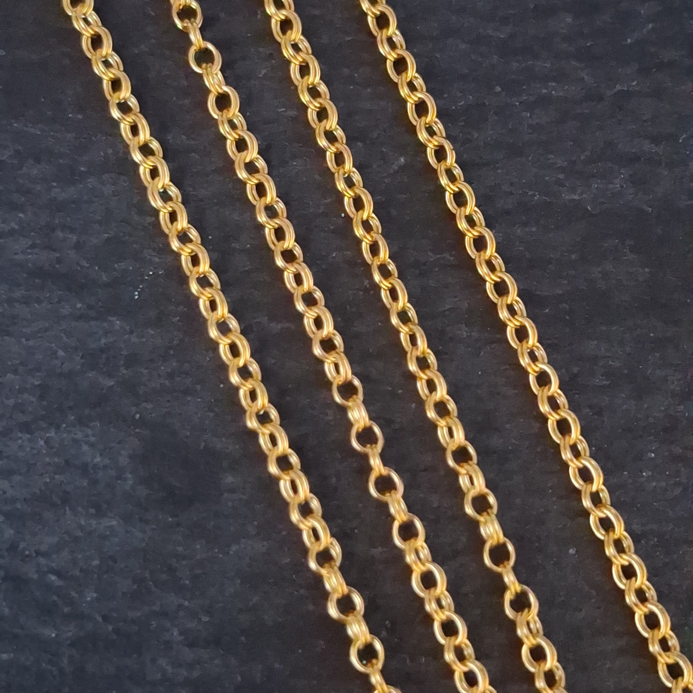 Double Ring Chain – SSAV Permanent Jewellery Supplies and Wholesale