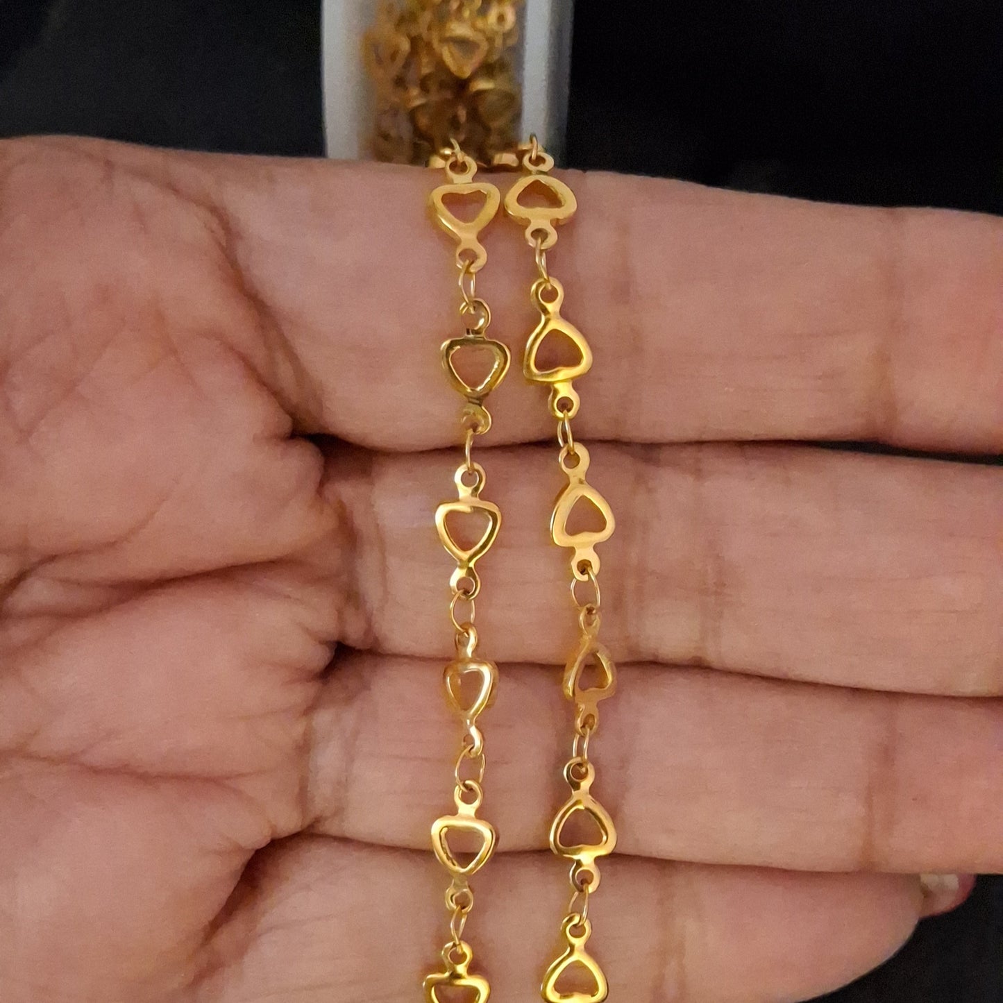 Thick Open Heart chain