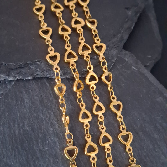 Thick Open Heart chain