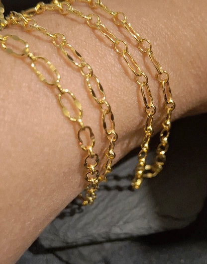 Dapped Lip Chain