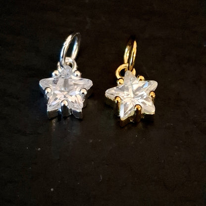 Starburst dangling Pendant Charm